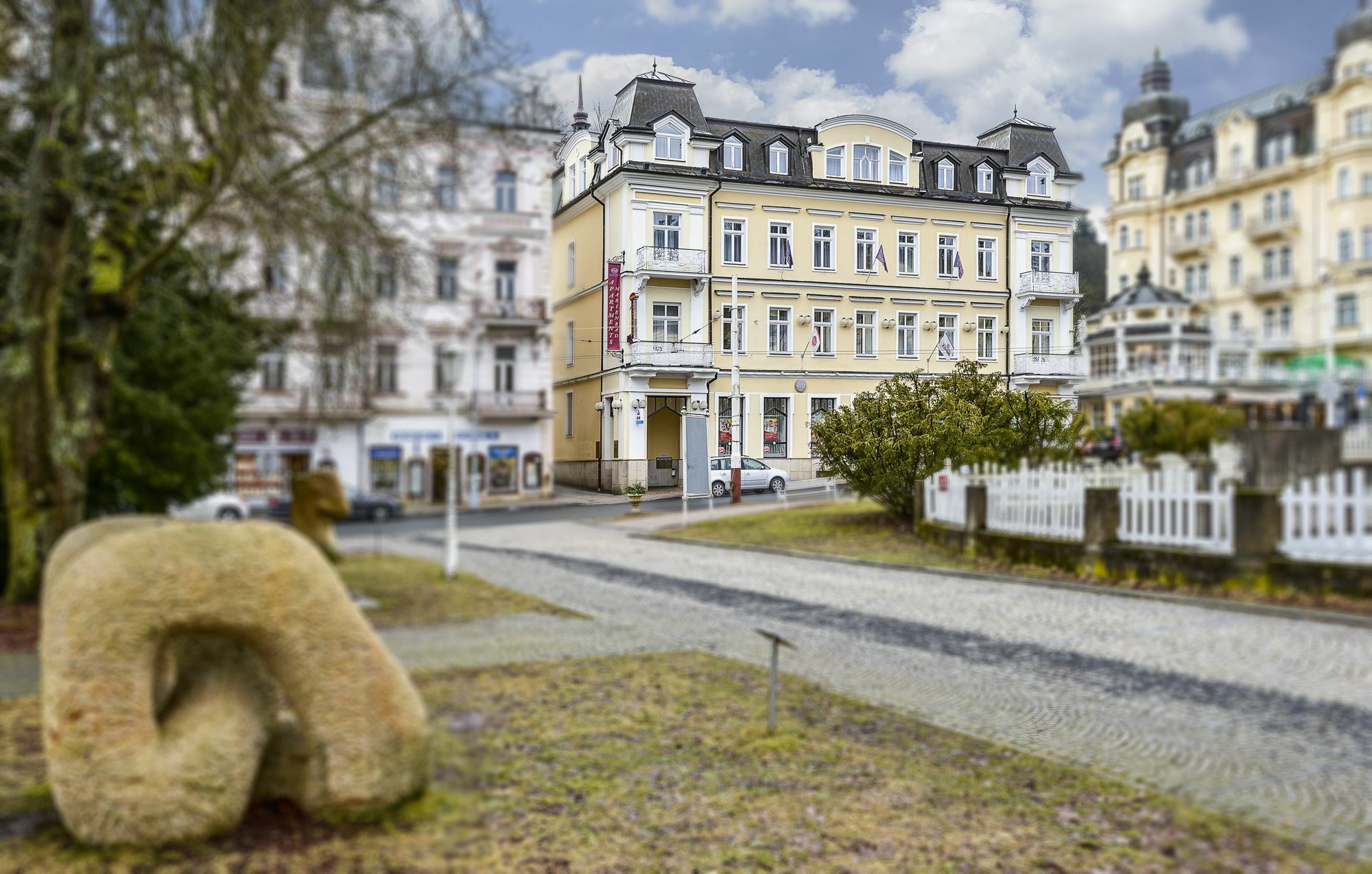 Apartments Central Park Marienbad Exterior foto